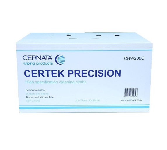 CERNATA� Certek Lint Free Cleaning Cloths Box of 200 30x38cms